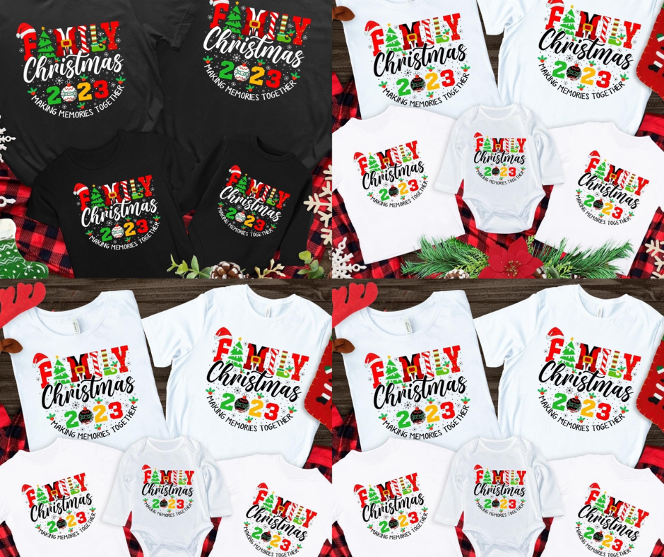 Festive Family Christmas Shirts - Cozy, Fun & Matching for All