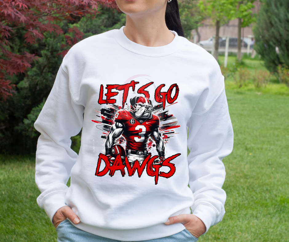 Let's Go Dawgs Sweatshirt - Show Your Team Spirit!
