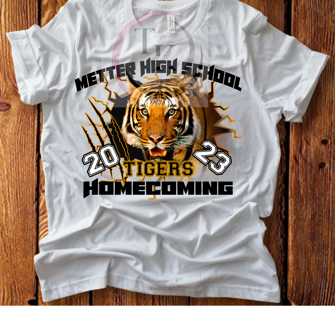 Metter School Homecoming 2023 Shirt