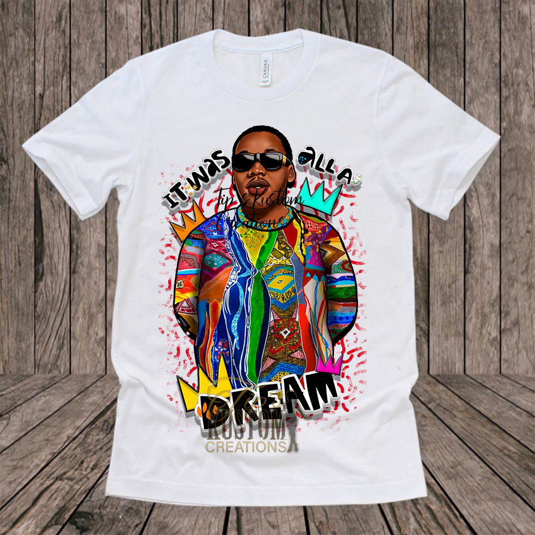 It Was All A Dream MLK Shirt